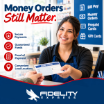 Money Orders with Fidelity Express